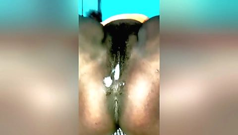 Indian babe is on a jungle cave and gets an orgasm