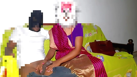 Amateur teacher in the school webcam showing her body