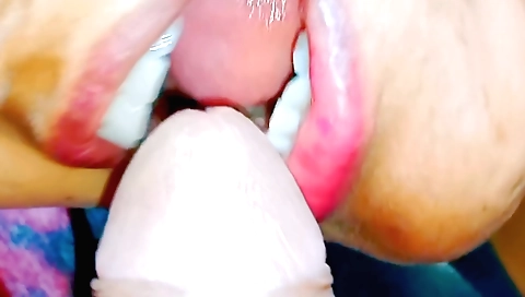 Indian girl with tight body eats cock and suck cum hole