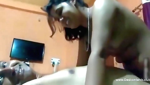 Indian babe with small tits gets her ex-boyfriend on webcam