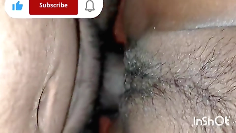 Indian girl 18+ enjoys receiving a dick in her hairy pussy