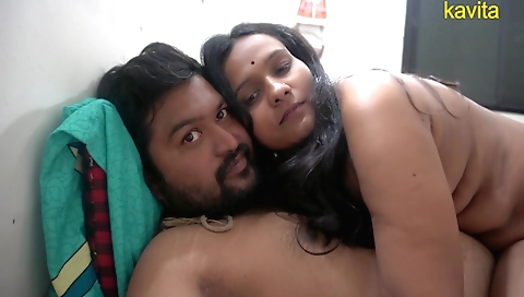 Indian hairy brunette marathi riding on her hairy dick