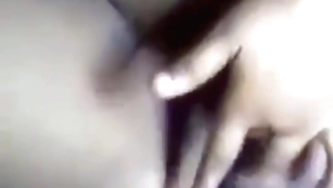 Chut from a sexy black bra and white top in a hot solo video