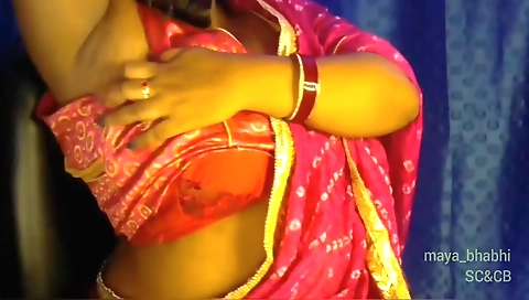 Indian brunette with amazing natural tits 1975 in sex scene