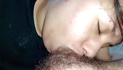 Indian deepthroat lover fucks her man with pleasure