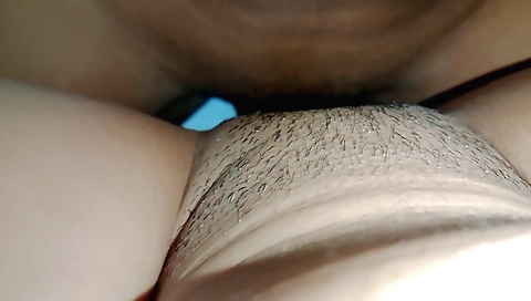 Amateur hairy girl is going to do a lot of kinky things