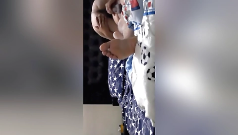 Busty amateur porn video with a hot babe and her lover