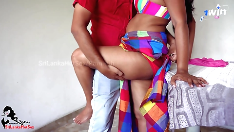 Indian slut with small tits and a small ass is fucked