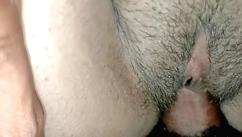 Indian babe with hairy pussy has sex with her friend