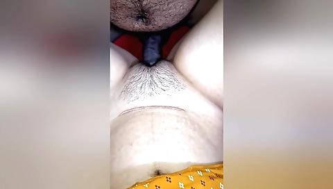 hairy indian girl with hairy pussy fucked on webcam