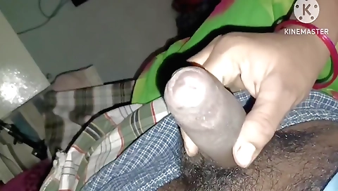Hot grandma fucks her babe on a bed in the bed room