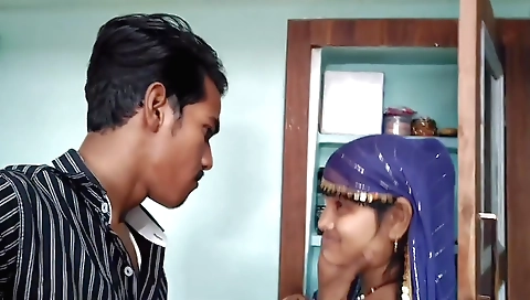 amateur indian blonde gets her boyfriend's dick fucked
