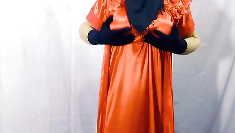 Indian solo female video with a beautiful and sexy sathi akhtar