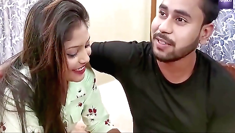 Indian porn video has a wonderful experience with a brunette