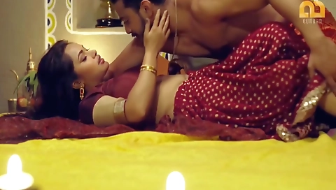 Indian brunette with big boobs gets her pussy rammed