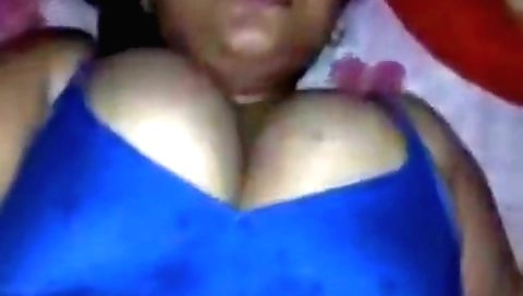 Indian big tits girl and her small friend fuck a boy