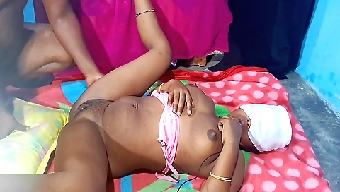 Chubby indian babe with huge boobs fucked and creampie