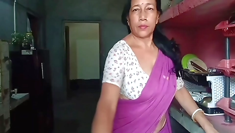 Indian chick outdoor solo video with her village outdoor