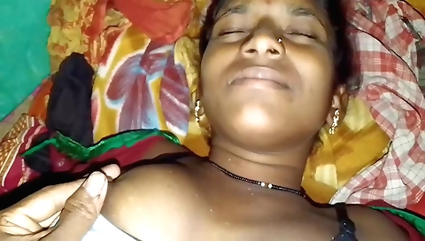 A beautiful brunette gets fucked by her Indian aunt