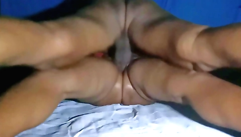 Indian brunette makes love with a hot lover in amateur video
