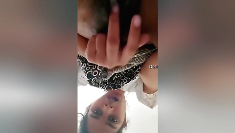 Busty indian babe masturbating in cam camera outfit