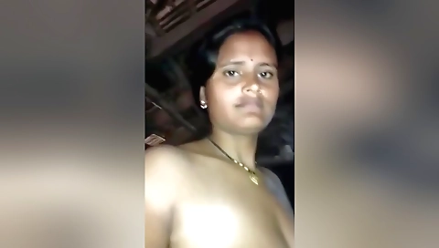 Indian hairy girl has a hairy pussy and boobs on her bed