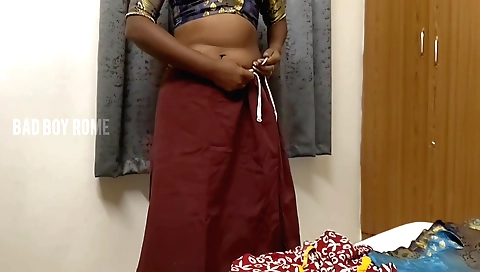 Sexy girl plays with her tits in homemade hd video