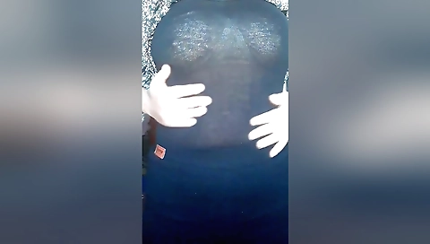 Indian woman masturbating in her bedroom and in her bathroom