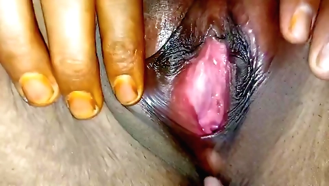 Indian bhabhi in sexy clothes is fingering her lover