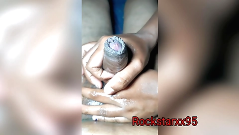 Indian wife giving a handjob handjob in amateur videos