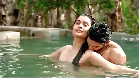 Indian brunette ride her man's cock in her hot shower
