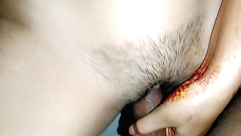 Indian hot teen sucks her boyfriend's cock and blowjob
