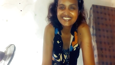 Indian brunette slut with big boobs has her husband fuck