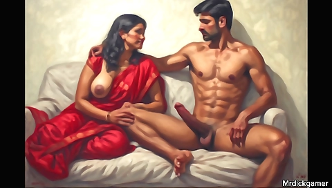 Indian stepmom and stepbrother fuck anjali and her stepsister