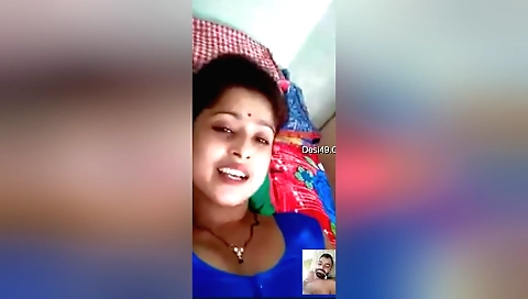 Busty indian brunette amateur solo in sexy lingerie