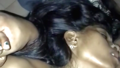 Amateur brunette 18+ teen fucked by a guy on the web cam