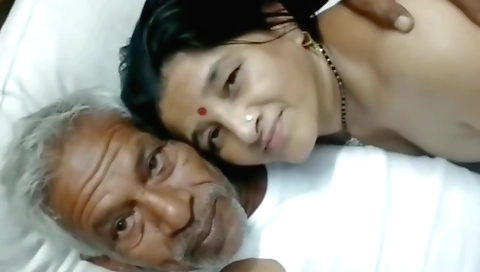 Brunette with big boobs and ass fucked by her husband
