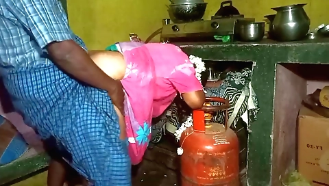 Indian teen 18+ does a doggy style show in the village