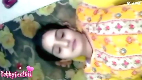 Indian busty brunette hairy pussy fucked by her stepbrother