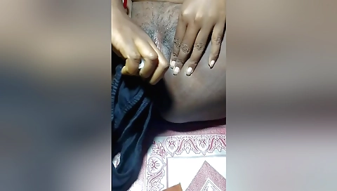Amour indian solo female naked video with hairy pussy