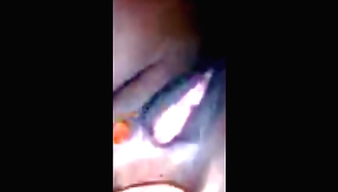 Indian amateur hairdresser is making herself naked