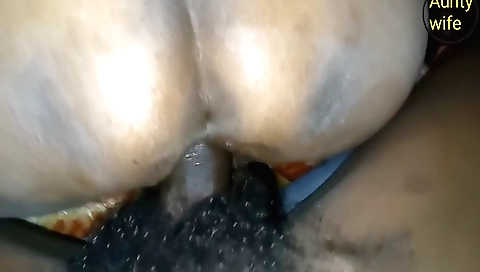 Indian auntie gets fucked on pov in her home house