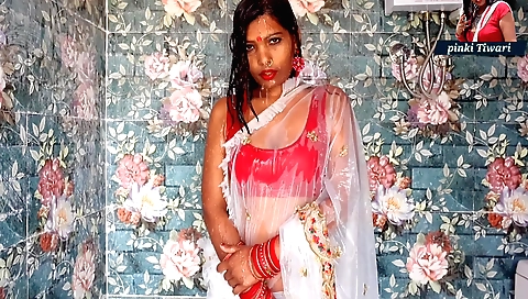 Sexy indian milf in amateur video with a tight pussy