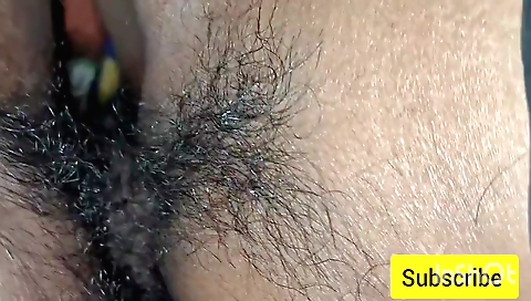 Indian hairy girl enjoying perfect indian sex video
