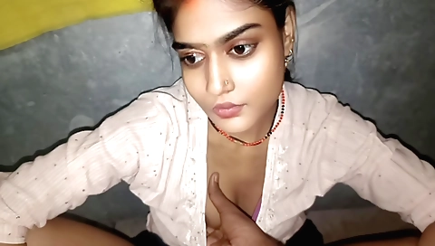 Indian teen 18+ video with a brunette student and a guy