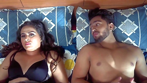 Hot brunette babe fucks with her lover in hd video